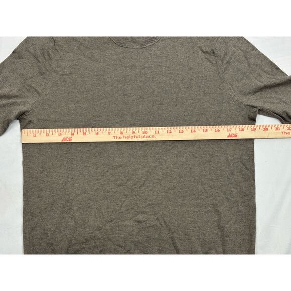 BANANA REPUBLIC Luxury Blend Men's S Silk Cotton Cashmere Tan Pullover Sweater - Picture 6 of 8